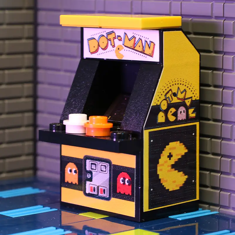 Dot-Man Classic Arcade Machine by B3 Customs