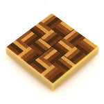 Parquet Flooring - B3 Customs Printed 2x2 Tile by B3 Customs