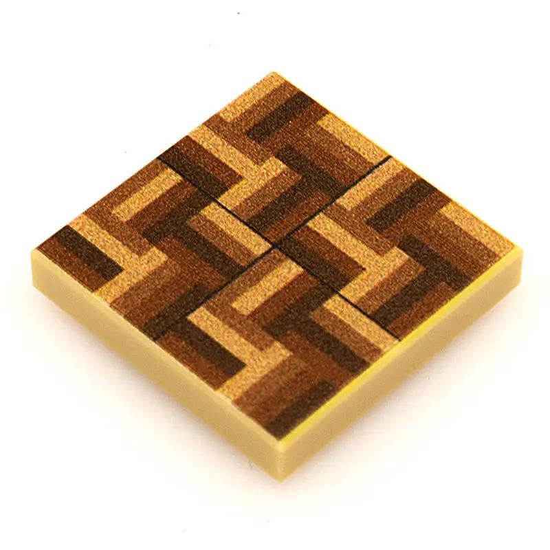 Parquet Flooring - B3 Customs Printed 2x2 Tile by B3 Customs