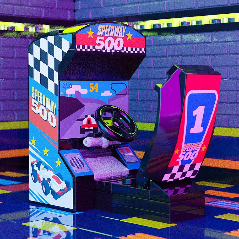 Speedway 500 - B3 Customs Arcade Racing Game by B3 Customs