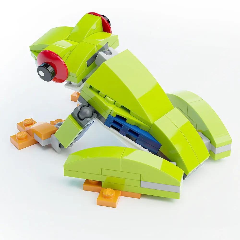 Red-Eye Tree Frog - Custom Building Set made using LEGO parts - B3 Customs by B3 Customs