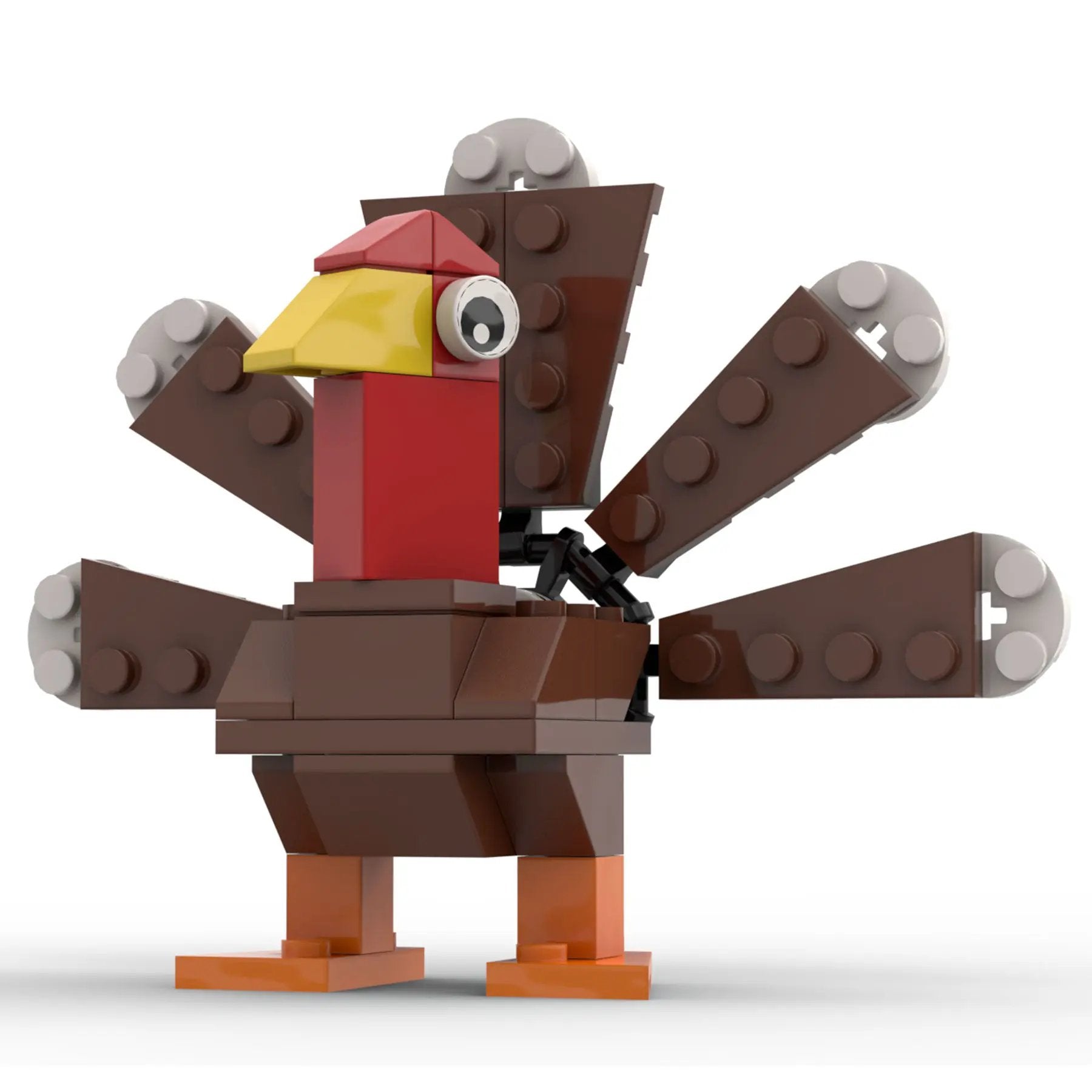 Thanksgiving Turkey Building Set by B3 Customs