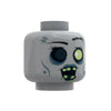 B3 Customs® Zombie #1 Minifig Head by B3 Customs