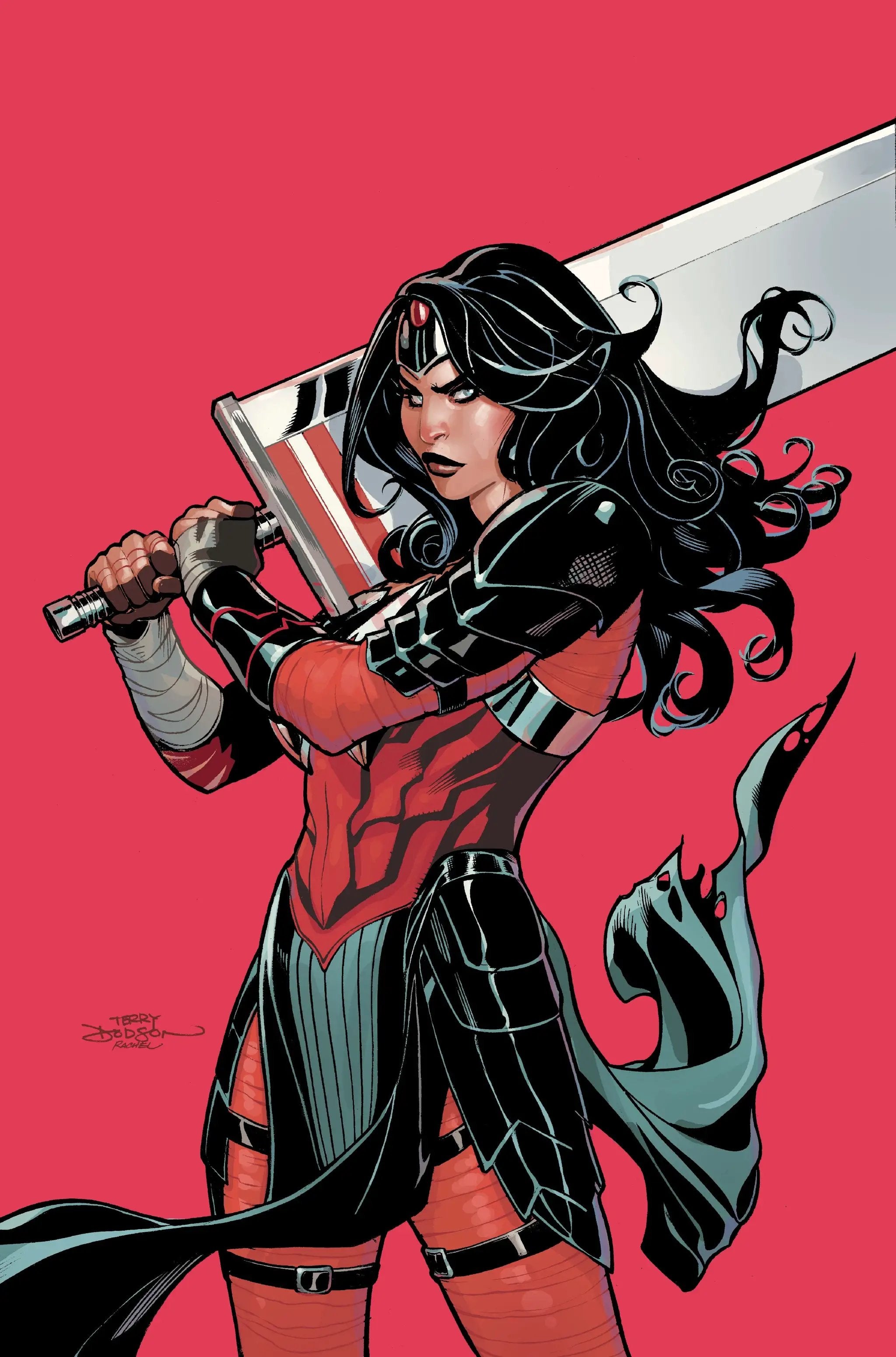 Cover of Absolute Wonder Woman #18 comic book published by Lunar Distribution, featuring Wonder Woman in a dynamic pose.