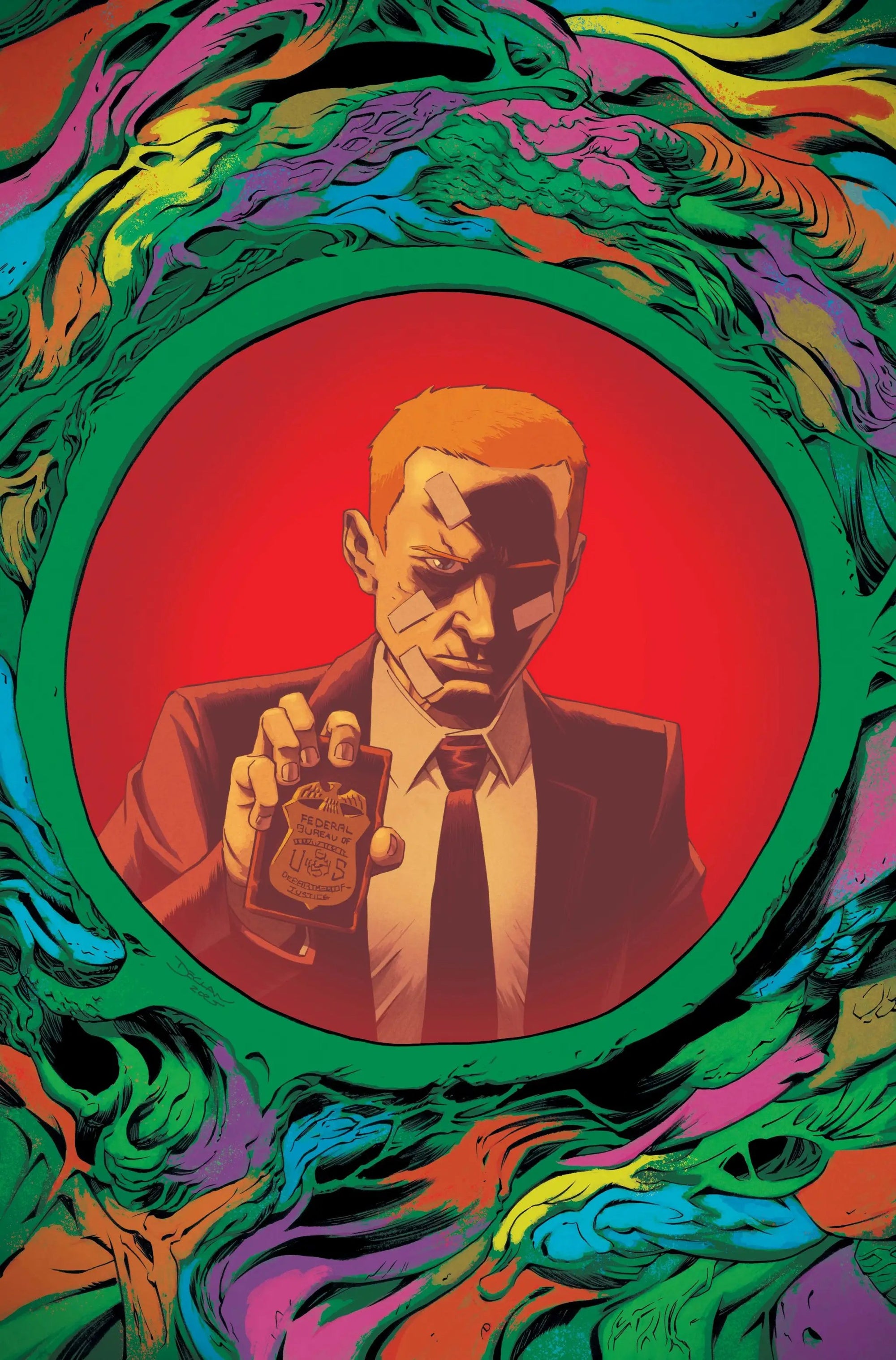 Cover of Absolute Martian Manhunter #10 comic book published by Lunar Distribution, featuring Martian Manhunter in a dynamic pose.