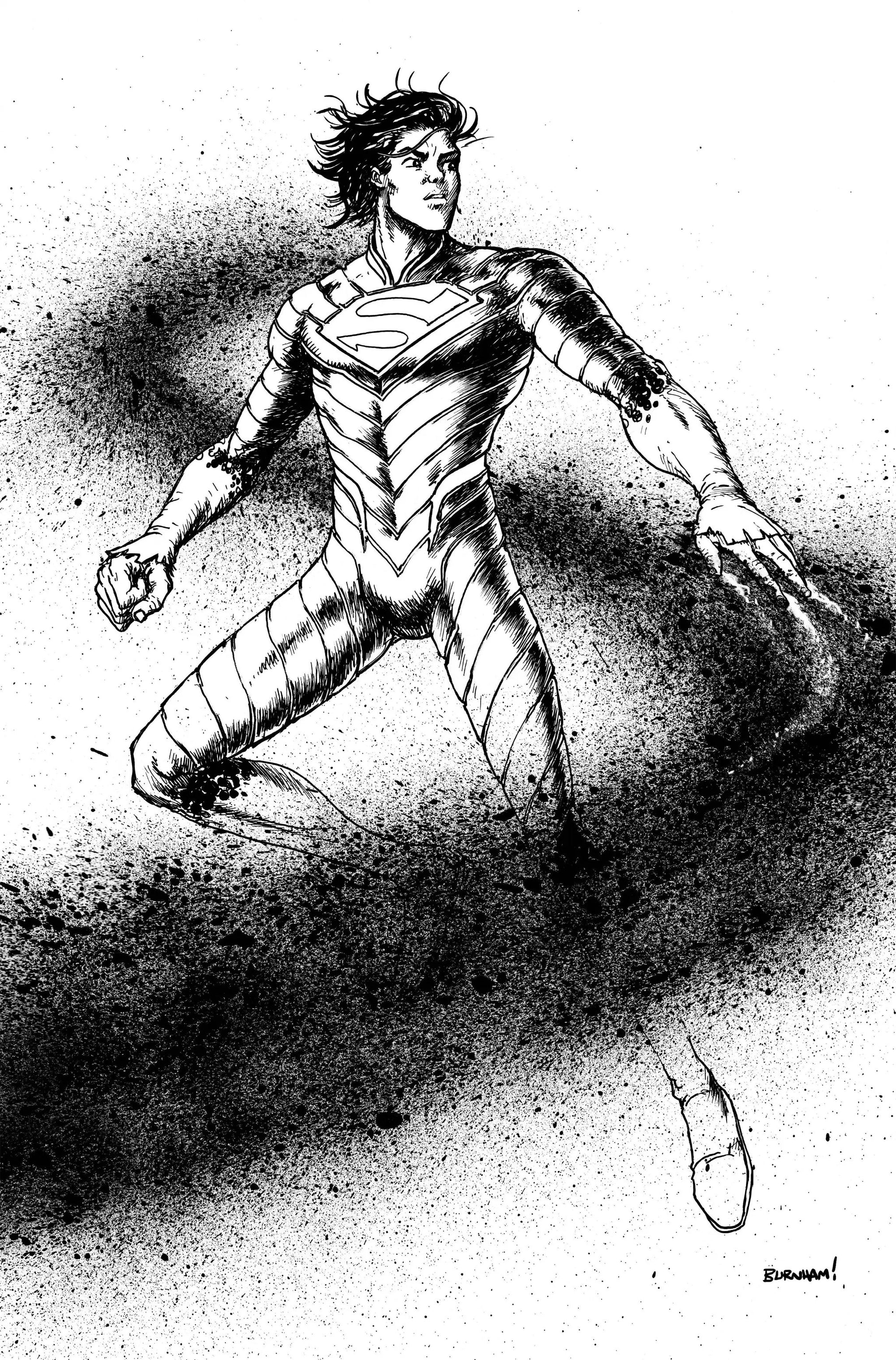 Cover of Absolute Superman #18 comic book by Lunar Distribution, featuring Superman in a dynamic action pose.