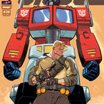 Lunar Distribution GI JOE #20 comic book cover featuring dynamic artwork by Tom Reilly.