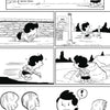 Black and white comic book cover of Die!namite #5 featuring Peanuts homage line art, published by Lunar Distribution.