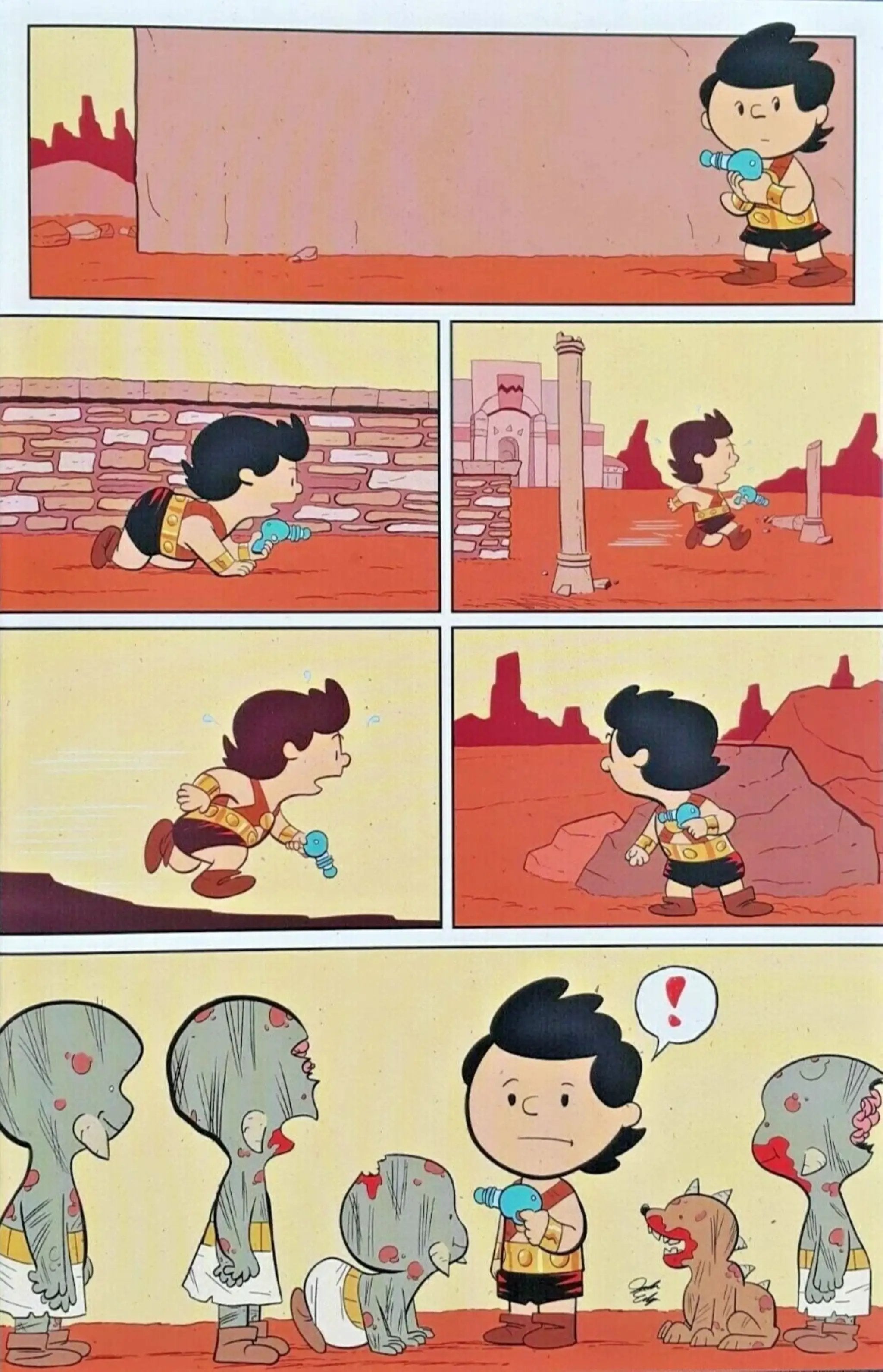 Die!namite #5 comic book by Lunar Distribution featuring a Peanuts homage virgin variant cover, numbered 1 of 20.