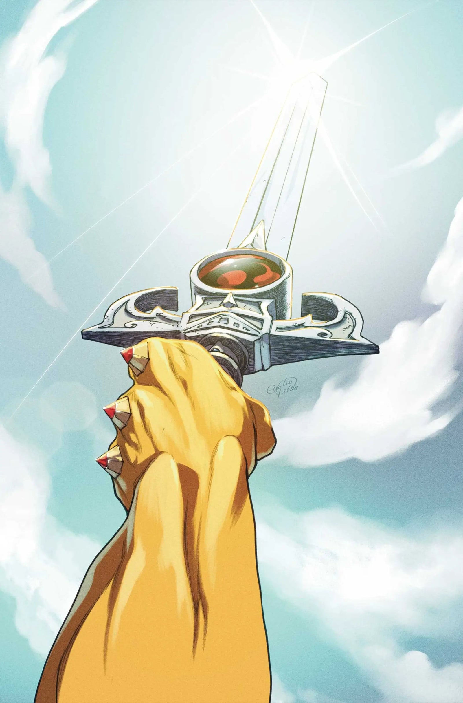 Cover art for THUNDERCATS #25 comic book, Virgin Variant by Emilio Pilliu, featuring vibrant Thundercats illustration.