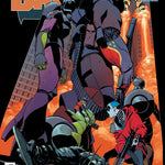 Comic book cover of Batman #22 from the Absolute Batman series, featuring Batman in a dynamic action pose.