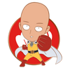One Punch Man: SD One Punch Pin by THE MIGHTY HOBBY SHOP