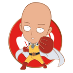 One Punch Man: SD One Punch Pin by THE MIGHTY HOBBY SHOP