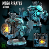 3d Printed Da Pirate Cook by Mekka Miniatures by Last Hope Miniatures