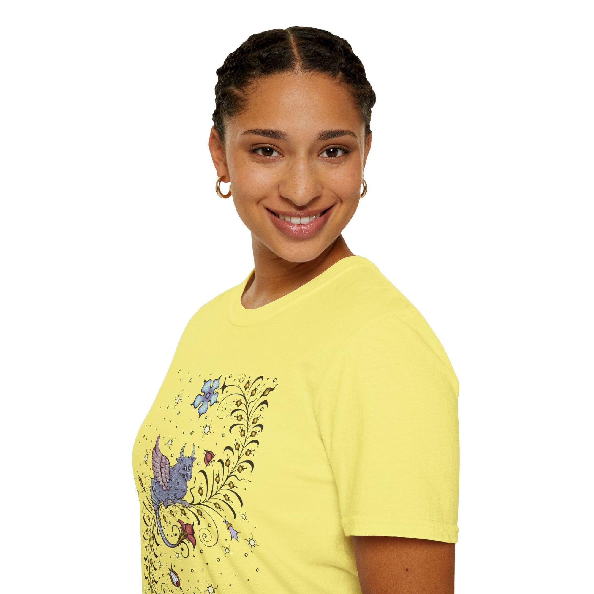 Medieval Manuscript Dragon Shirt
