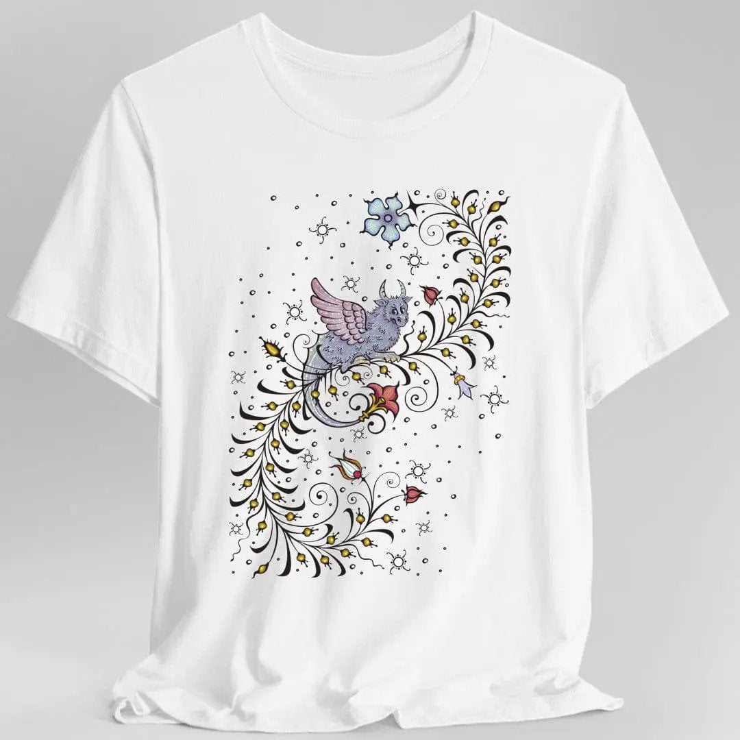 Medieval Manuscript Dragon Shirt by Sunburst RPG