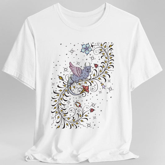 Medieval Manuscript Dragon Shirt