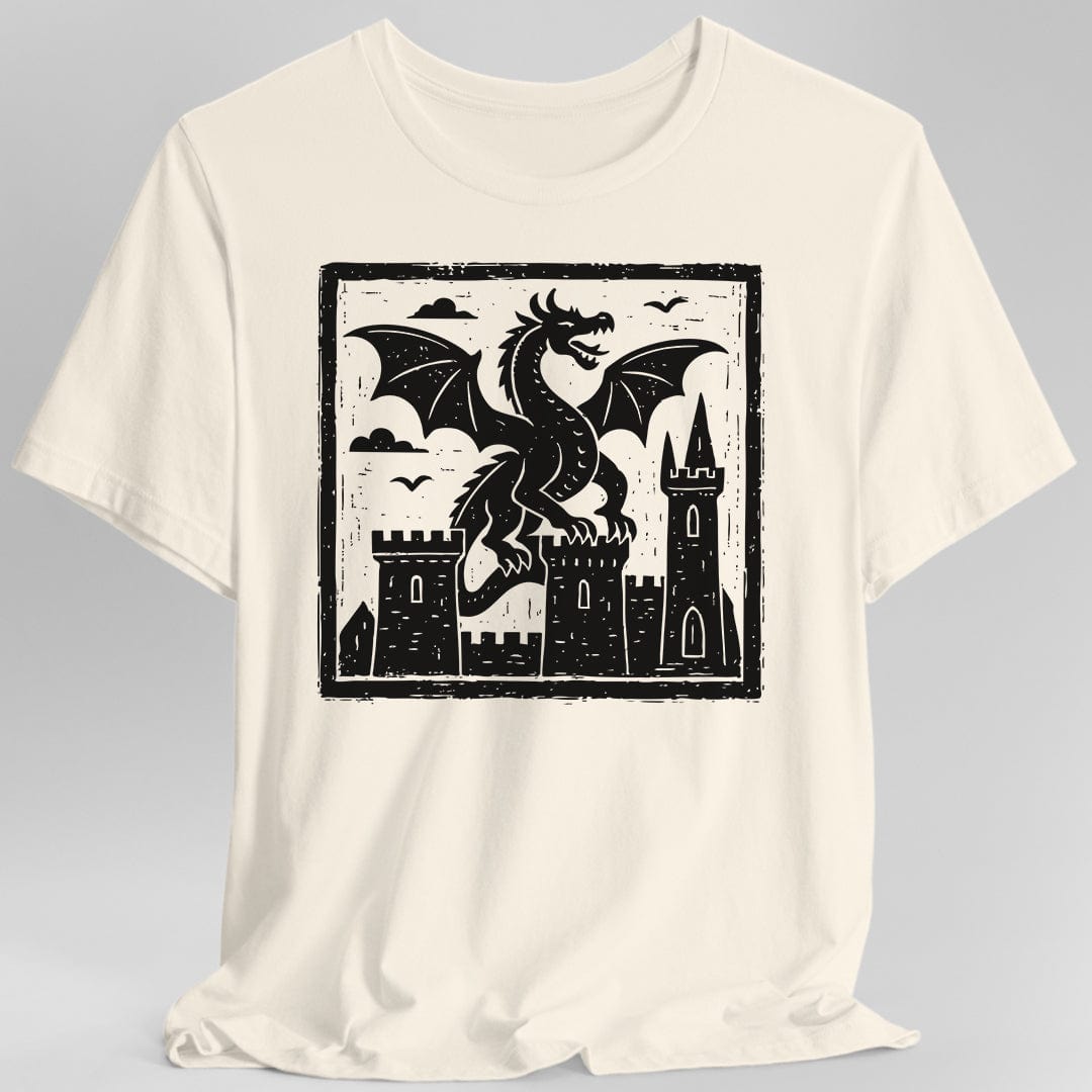 Medieval Woodcut Dragon Shirt
