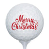 Merry Christmas Golf Ball by B3 Customs