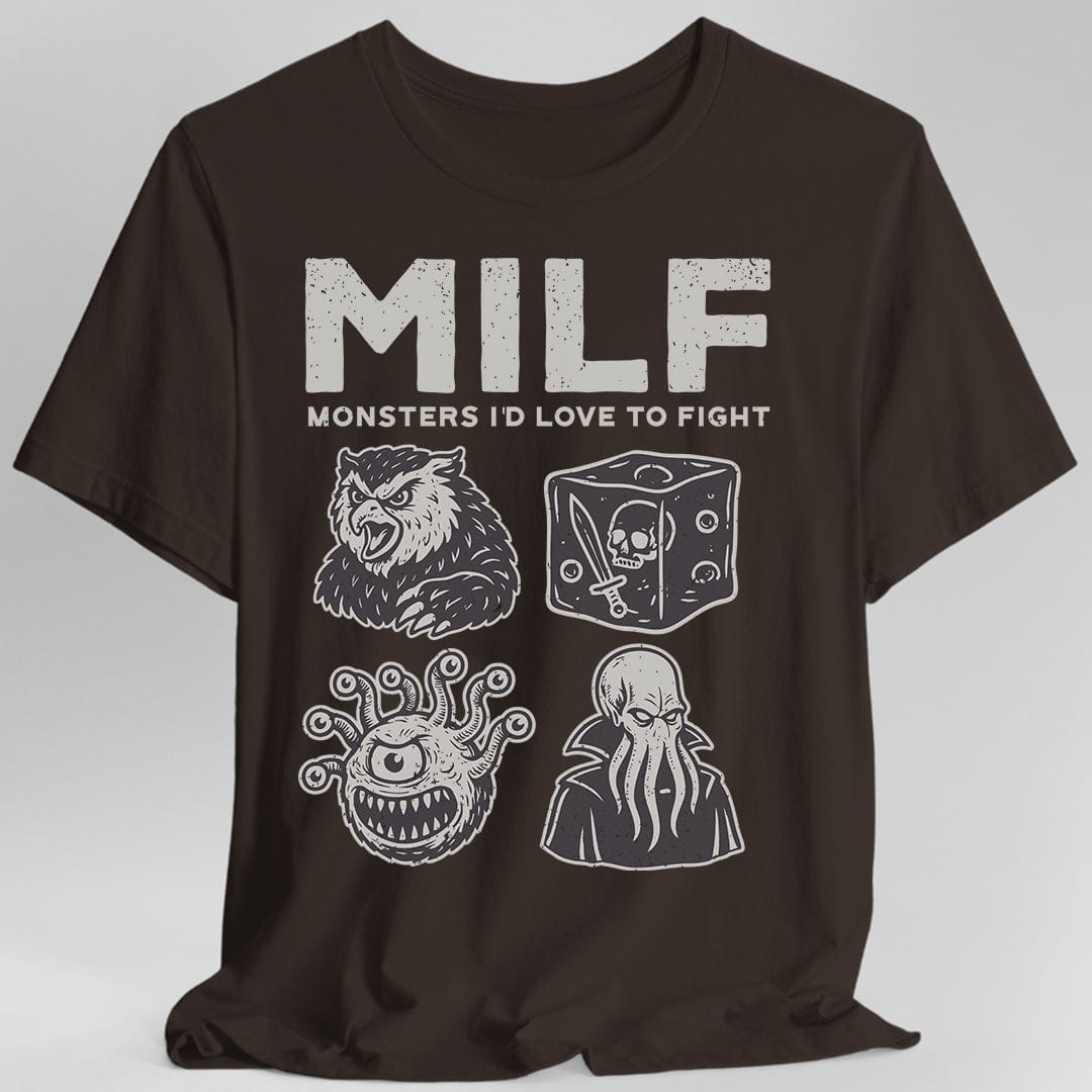 MILF – Monsters I’d Love to Fight D&D T-Shirt