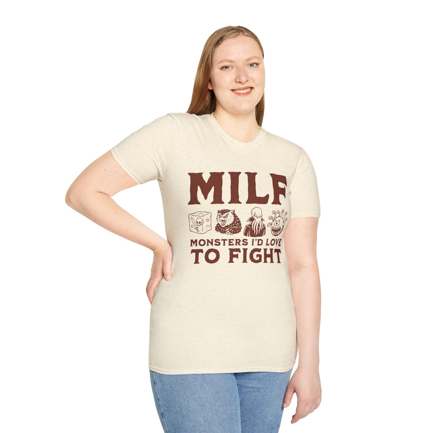 MILF – Monsters I’d Love to Fight Funny D&D T-Shirt