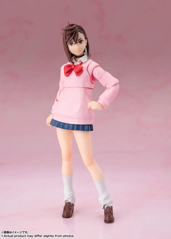 SH Figuarts Momo action figure from Dan Dadan, detailed poseable figure with vibrant coloring and intricate design.