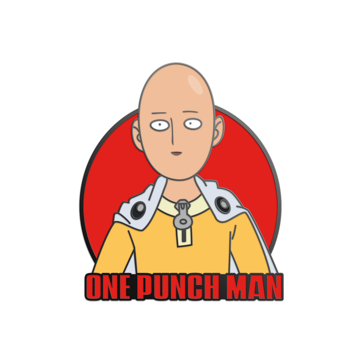 One Punch Man: Saitama Pin by THE MIGHTY HOBBY SHOP