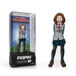 Enamel pin of Ochaco Uraraka from My Hero Academia by THE MIGHTY HOBBY SHOP, featuring colorful character artwork on a pin.