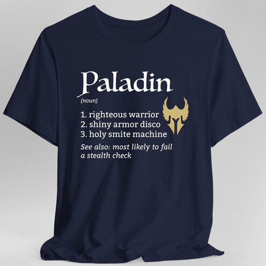Paladin Class Definition D&D T-Shirt