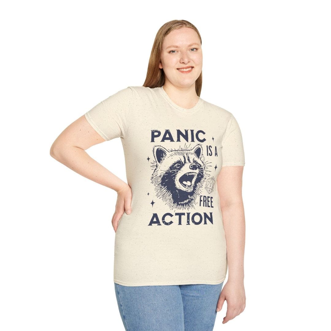 Panic Is A Free Action Shirt