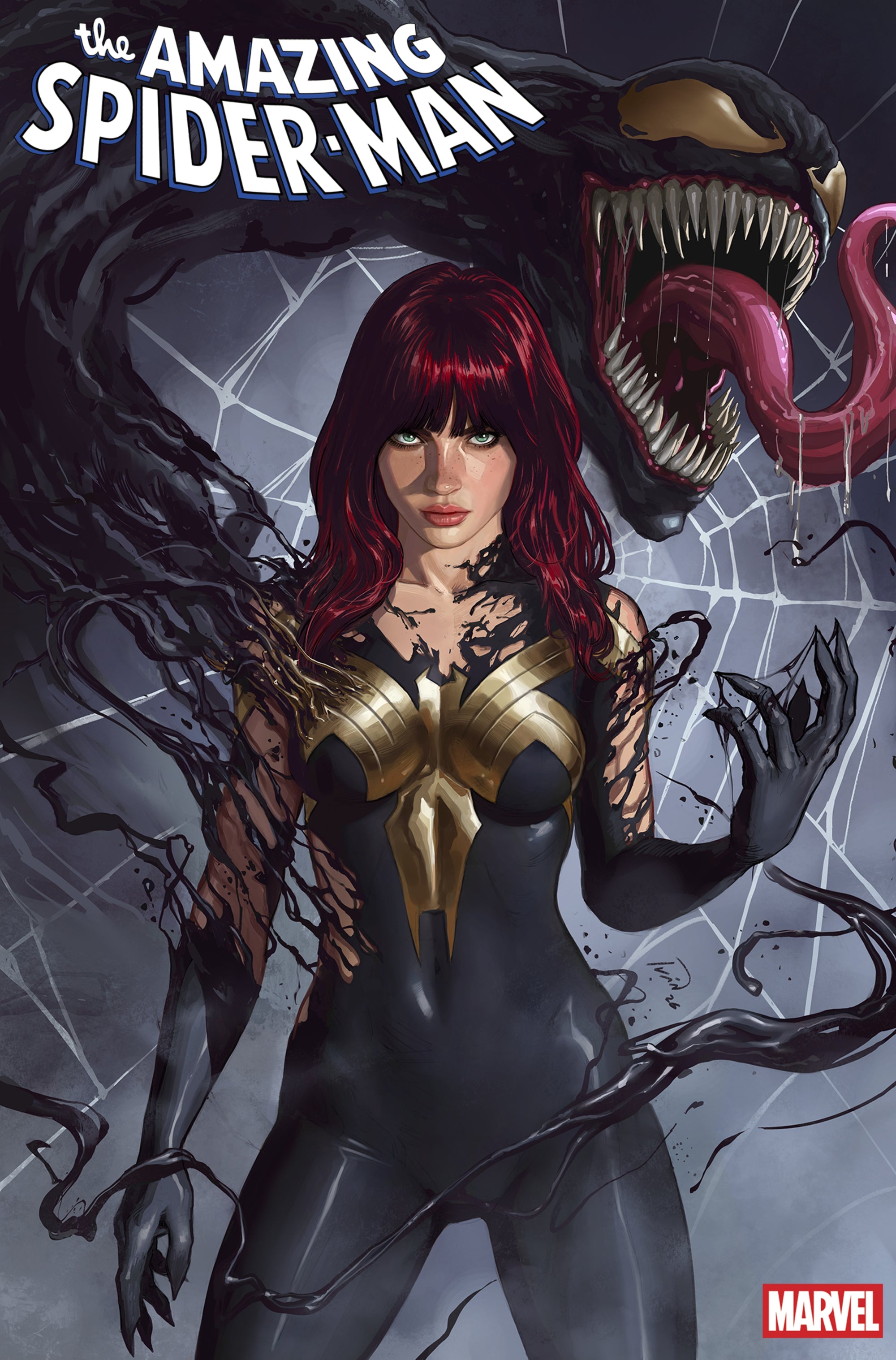 Cover of Amazing Spider-Man #23 comic book by Penguin Random House, featuring Spider-Man on the main cover.