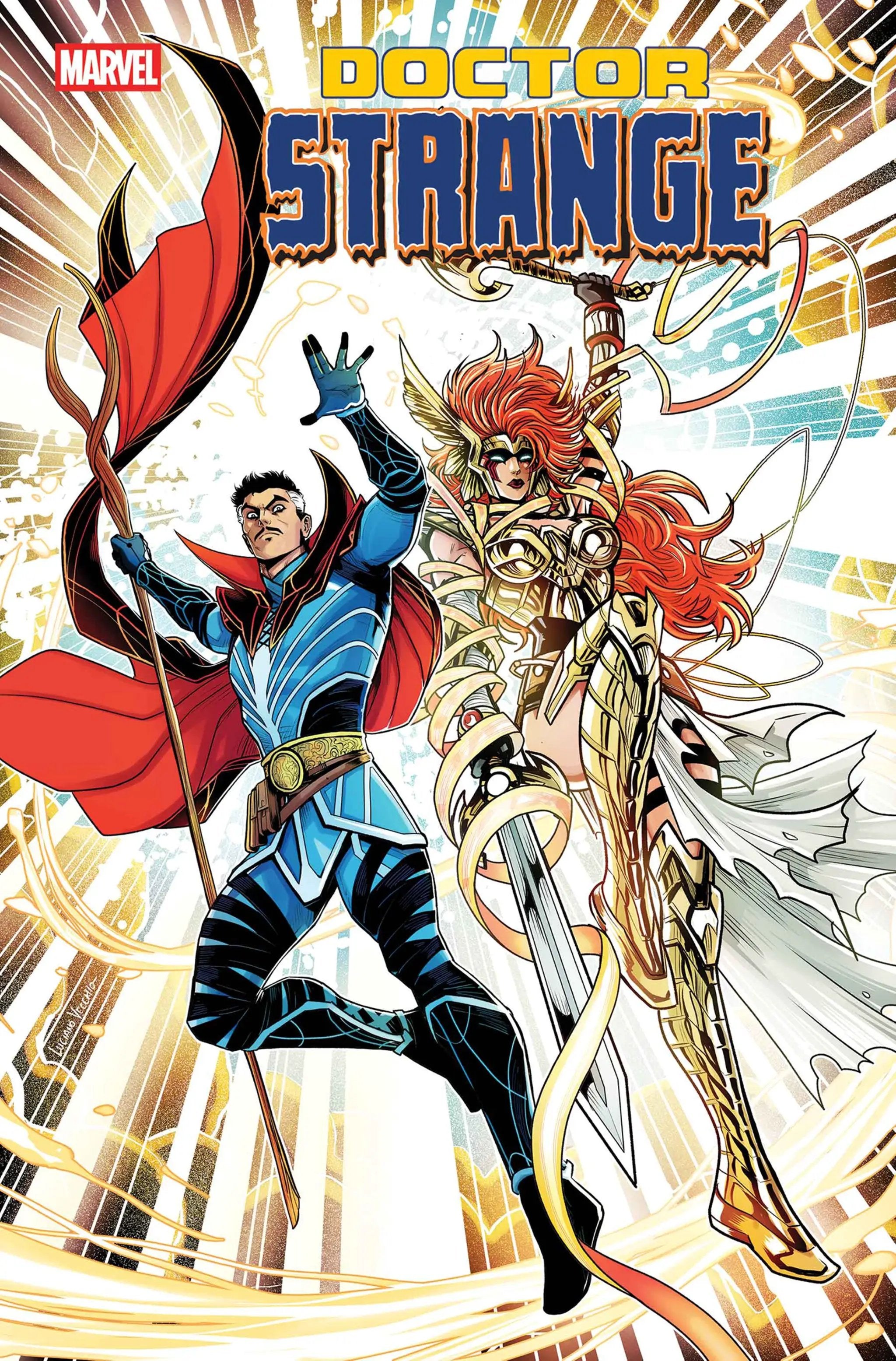 Cover of Doctor Strange #5 comic book published by Penguin Random House, featuring mystical artwork and Doctor Strange in action.