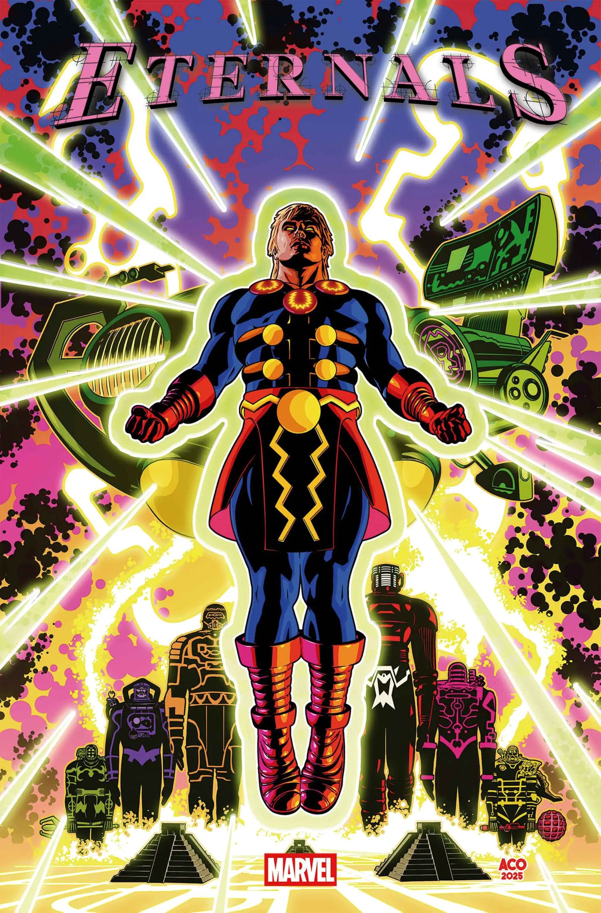 Eternals 50th Anniversary Special Comic Book by Penguin Random House showing the main cover with vibrant artwork.