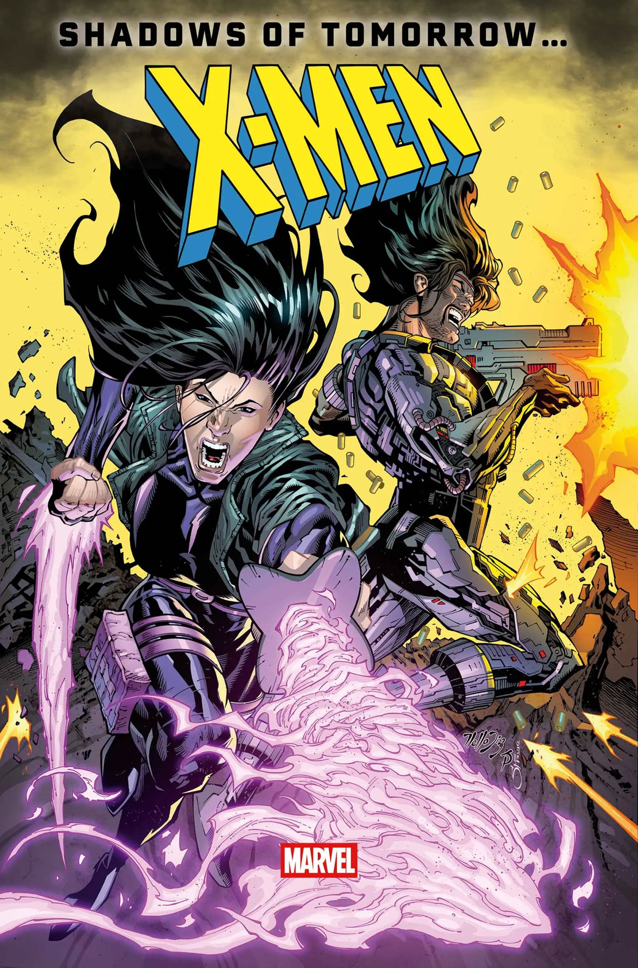 Cover of X-MEN #28 comic book published by Penguin Random House featuring dynamic superhero artwork.
