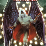 Comic book cover for Event Horizon: Inferno #1 Variant RI, featuring vivid artwork and branding from Penguin Random House.