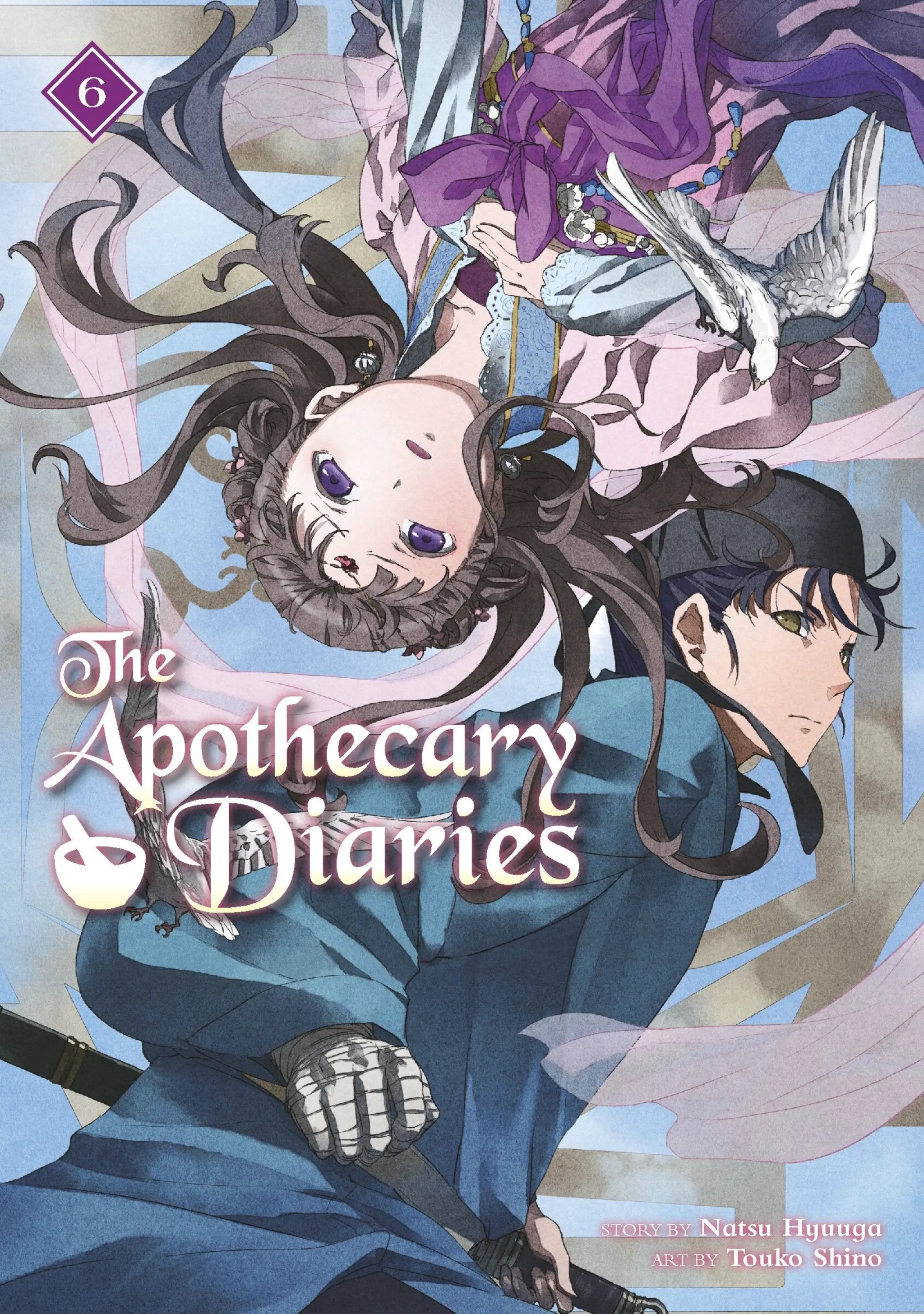 Cover image of The Apothecary Diaries 06 graphic novel by Penguin Random House featuring detailed artwork and the title text.