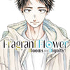 Cover of the graphic novel "The Fragrant Flower Blooms With Dignity 9" by Penguin Random House, featuring vibrant floral artwork.