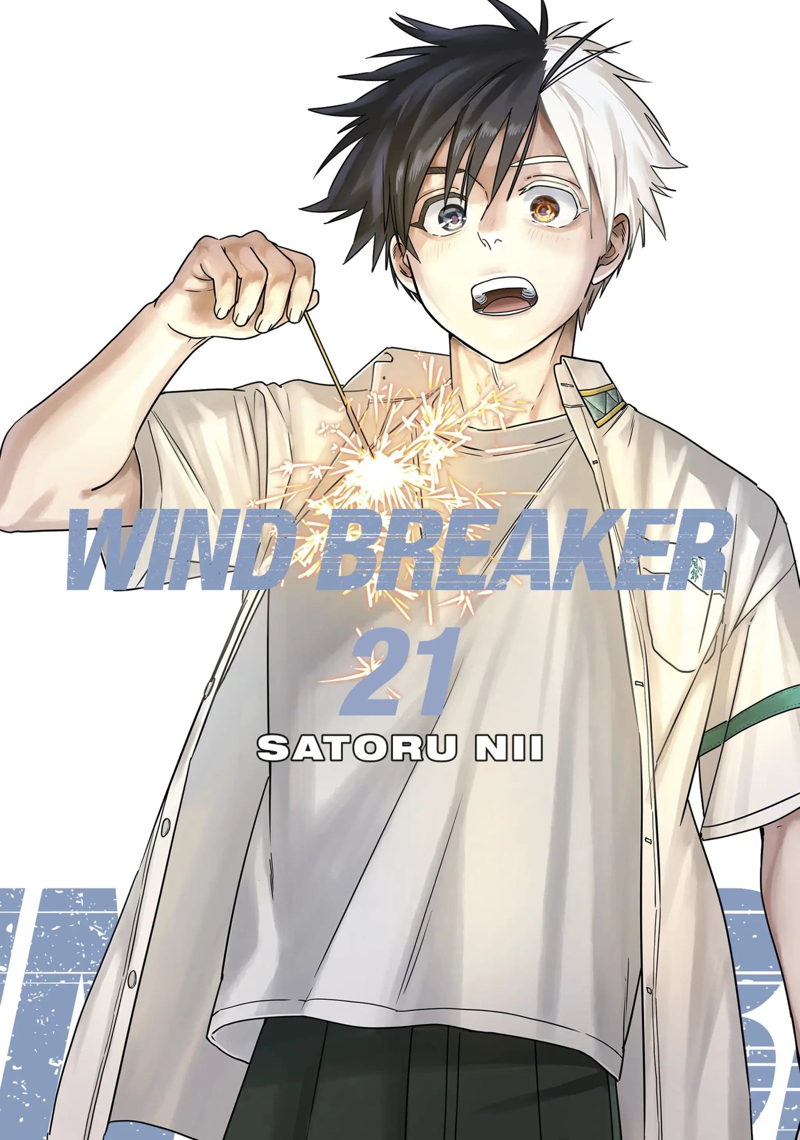 Cover image of Wind Breaker 21 graphic novel by Penguin Random House featuring vibrant manga-style artwork and bold title text.