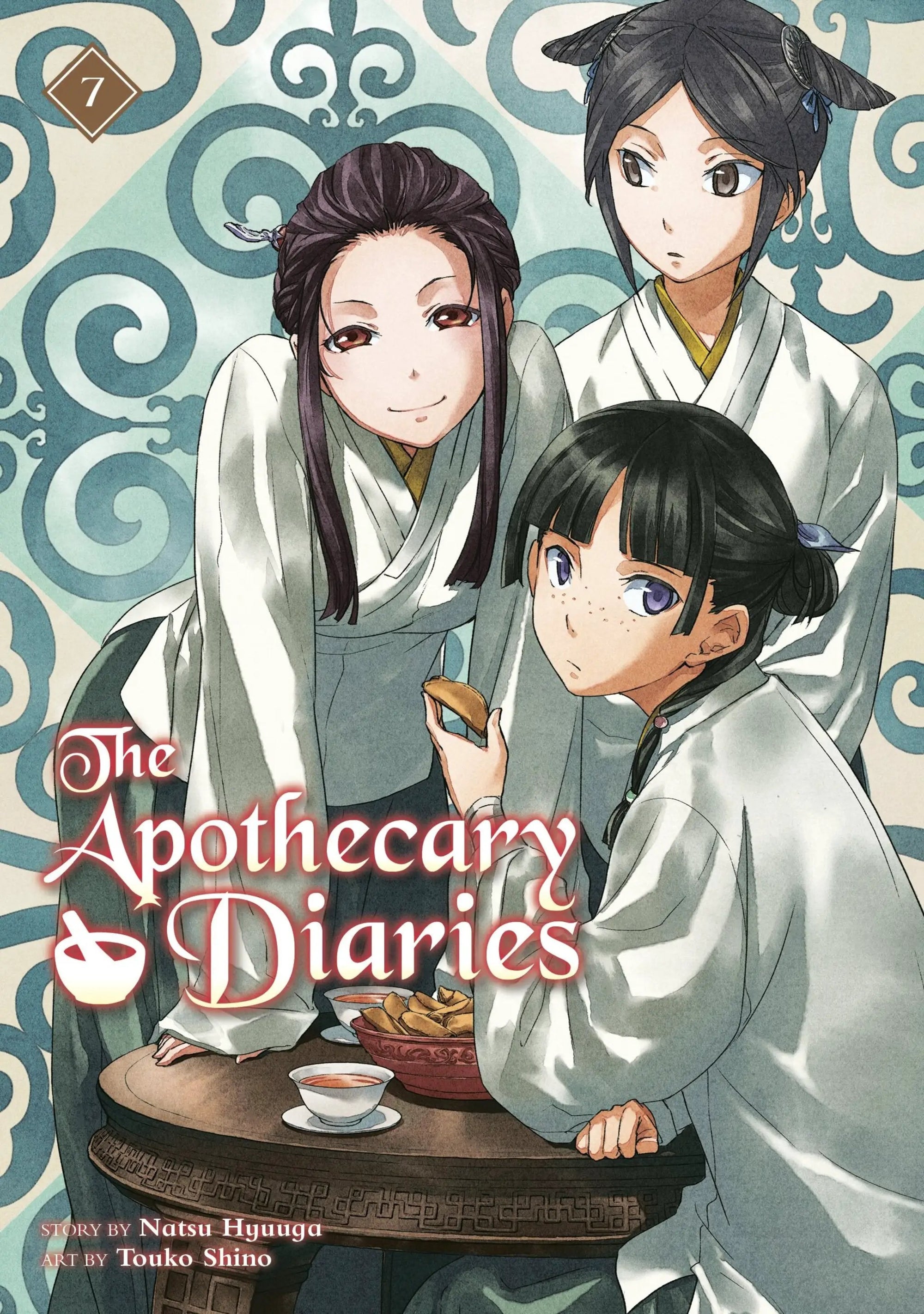 Trade paperback of The Apothecary Diaries 07 light novel by Penguin Random House featuring a colorful cover illustration.