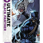 Trade paperback of Ultimate Black Panther by Bryan Hill, volume 3 Darkness and Light, published by Penguin Random House.