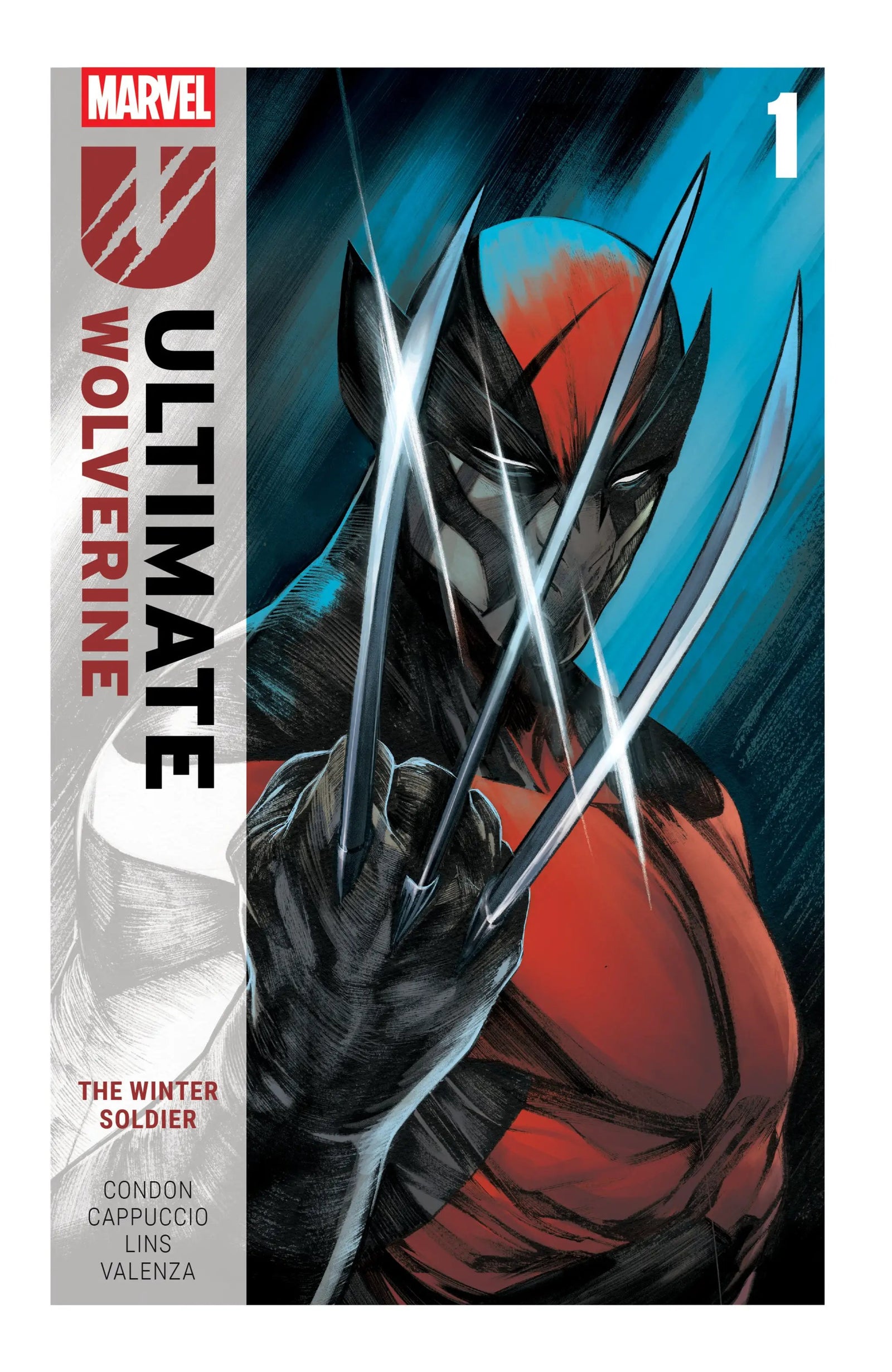 Trade paperback of Ultimate Wolverine Vol 1: The Winter Soldier by Penguin Random House, showing the cover with Wolverine artwork.