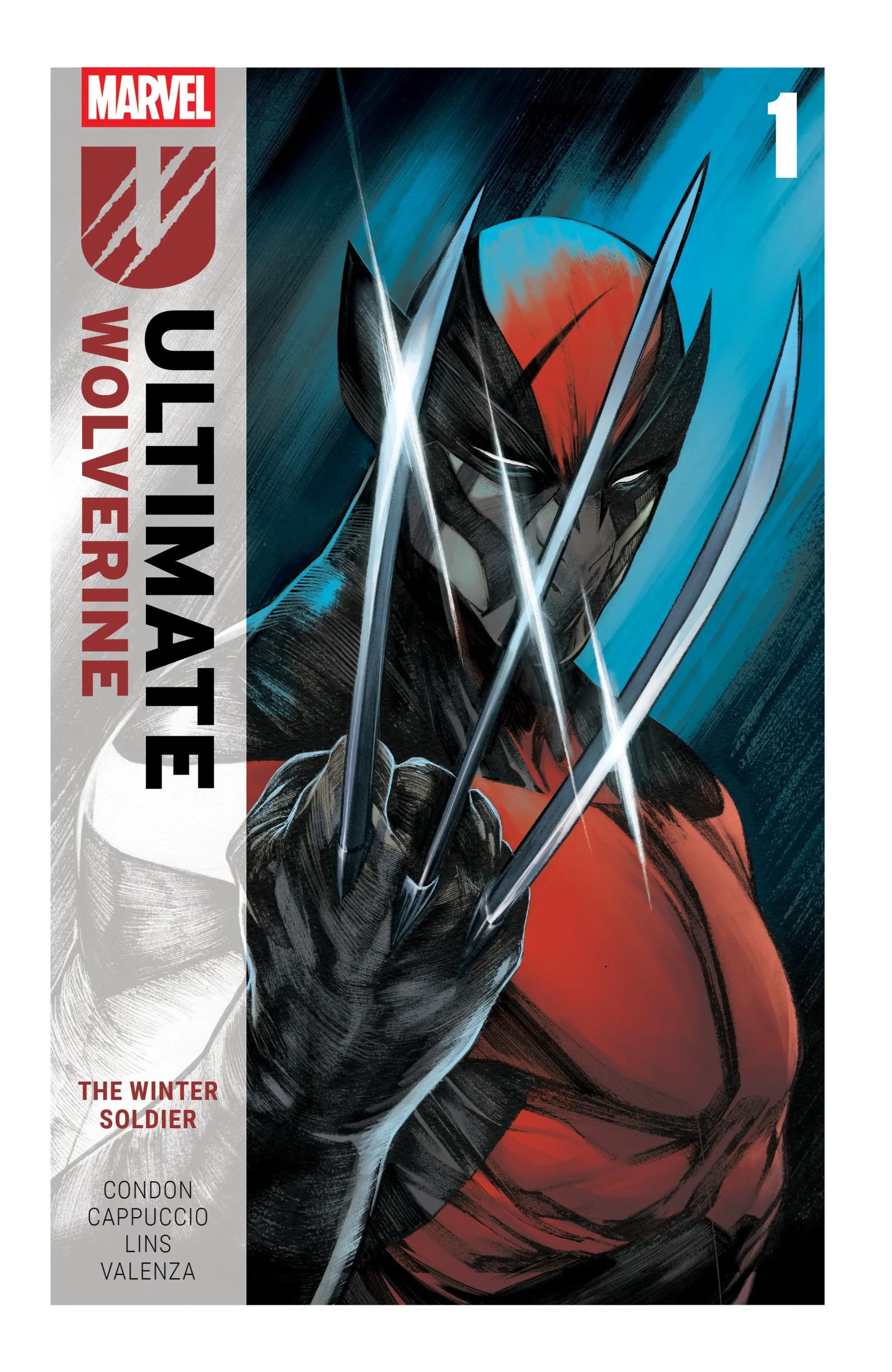 Trade paperback of Ultimate Wolverine Vol 1: The Winter Soldier by Penguin Random House, showing the cover with Wolverine artwork.