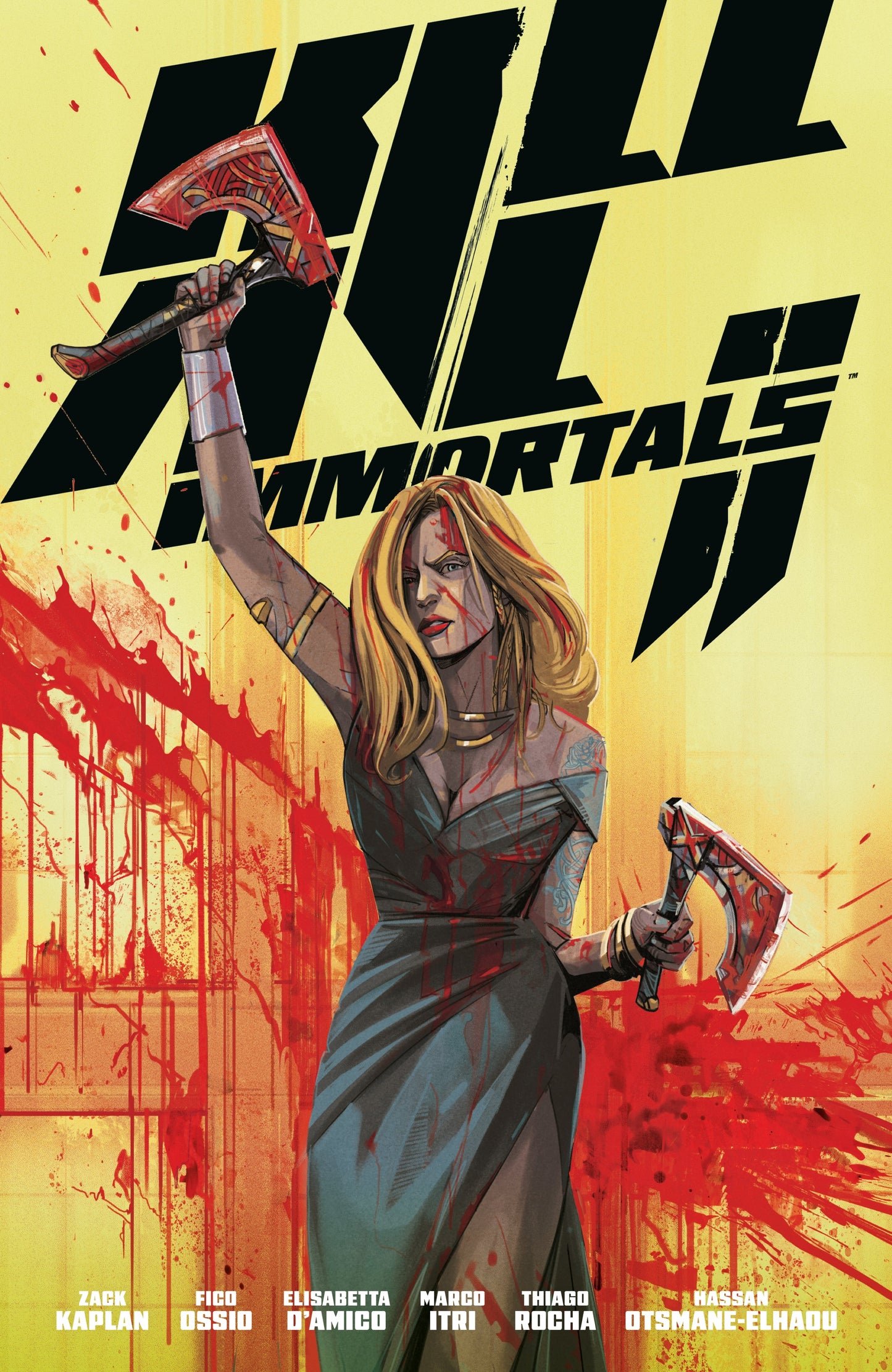 Kill All Immortals II #4 (CVR A) (Oliver Barrett)