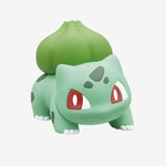 Bulbasaur Pokémon model kit from THE MIGHTY HOBBY SHOP, assembled figure showing detailed design and vibrant colors.