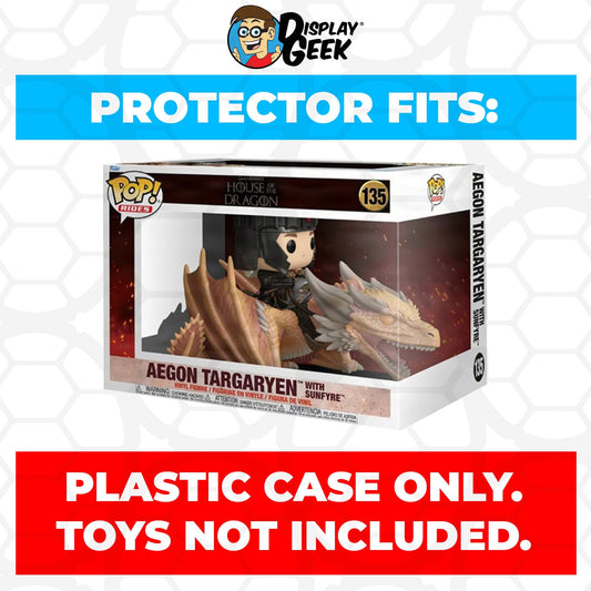 Pop Protector for Aegon Targaryen with Sunfyre #135 Funko Pop Rides