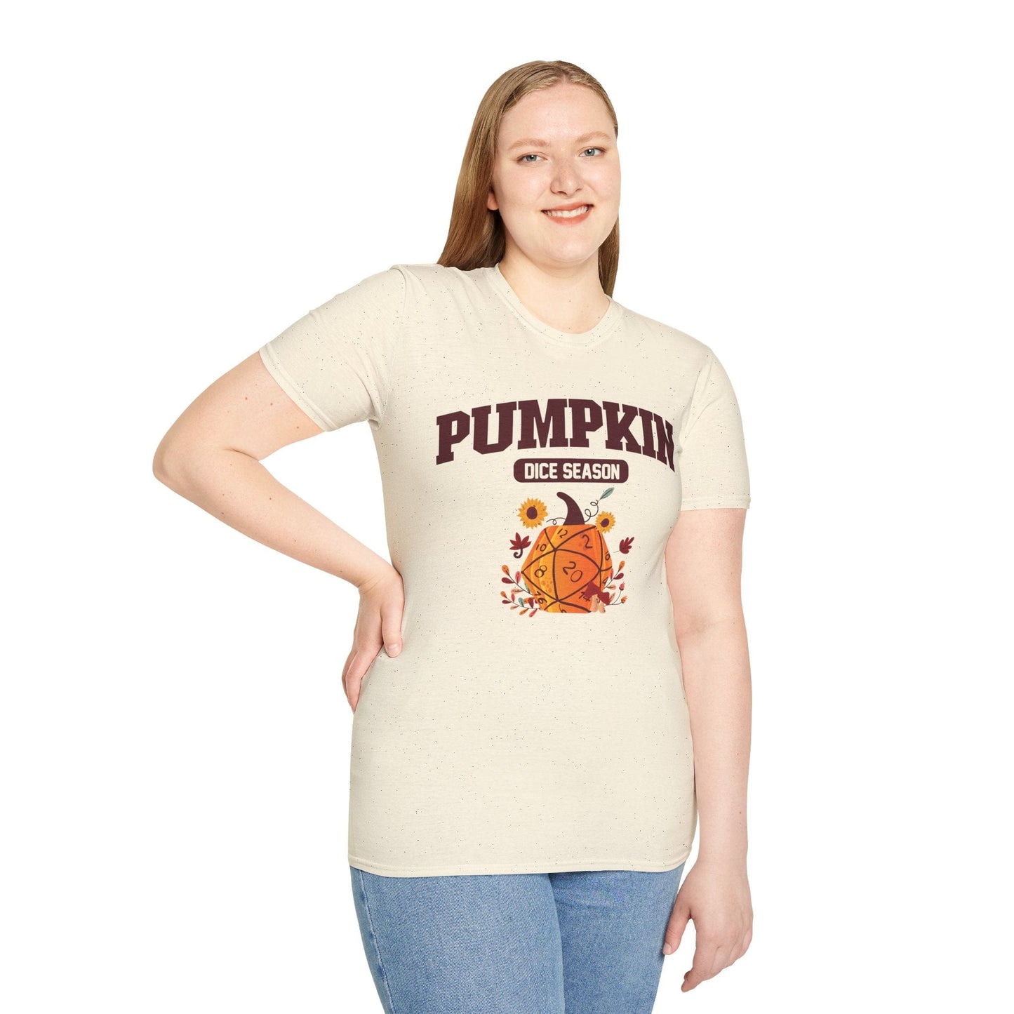 Pumpkin Dice Season – Fall D&D T-Shirt