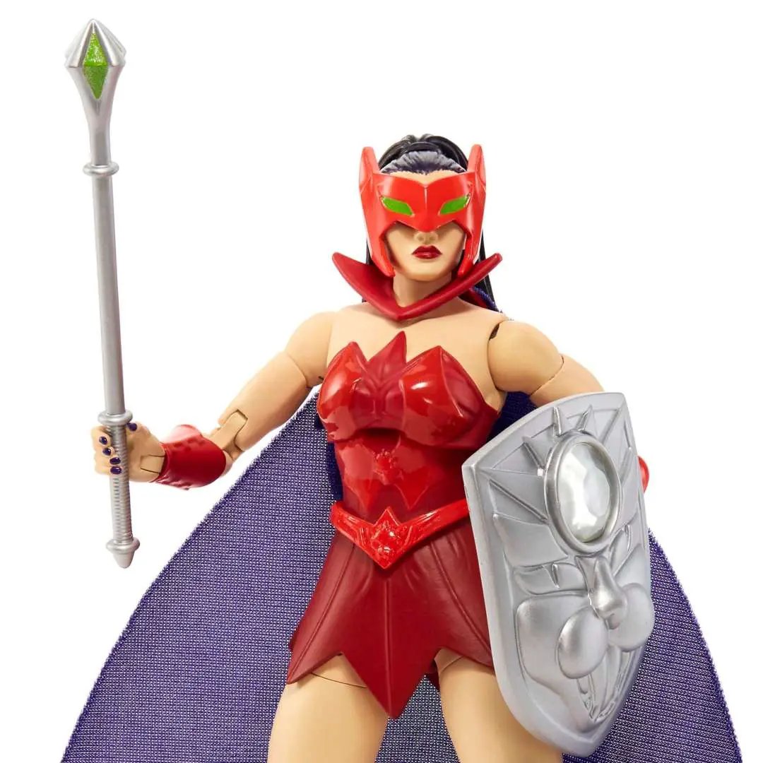 7-inch Masters of the Universe Masterverse Catra action figure with detailed costume and accessories, collectible toy from THE MIGHTY HOBBY SHOP