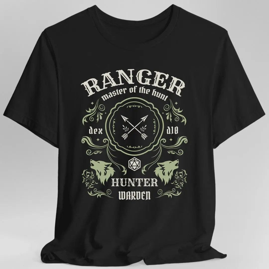 Ranger Class Vintage Label T-Shirt by Sunburst RPG