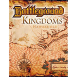 Kingdoms Campaign Deck card game by Rattrap Productions featuring illustrated fantasy-themed cards and game components.