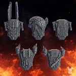 3D Printed Pactum Aeternum Knight Backpacks x10 by DakkaDakka by Last Hope Miniatures